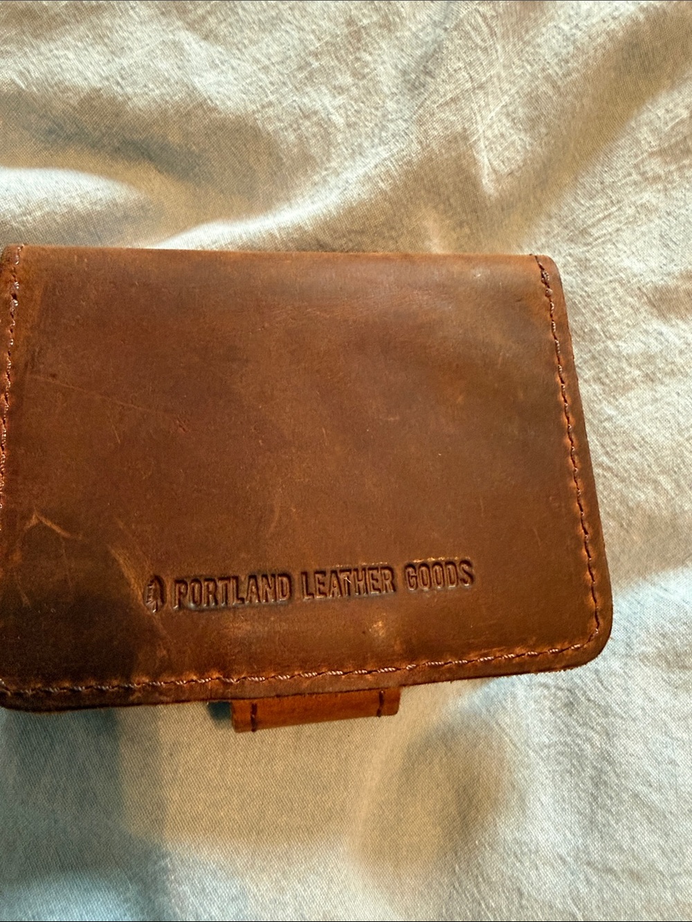 Portland Leather Brown Leather Card & Key Holder